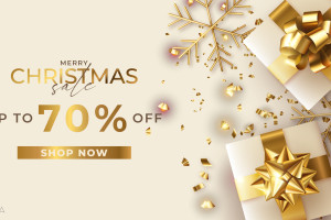 MERRY CHRISTMAS SALE UP TO 70% ALL ITEMS