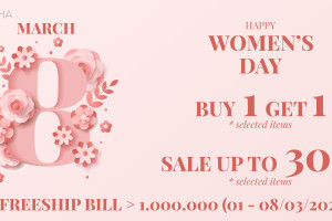 HAPPY WOMEN'S DAY - SPECIAL OFFERS
