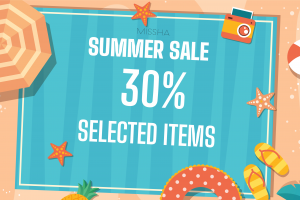 SUMMER SALE 30% SELECTED ITEMS