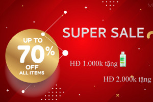 SUPER SALE UP  TO 70% ALL ITEMS