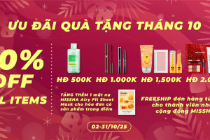 ƯU ĐÃI THÁNG 10 