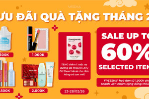 ƯU ĐÃI QUÀ TẶNG THÁNG 02