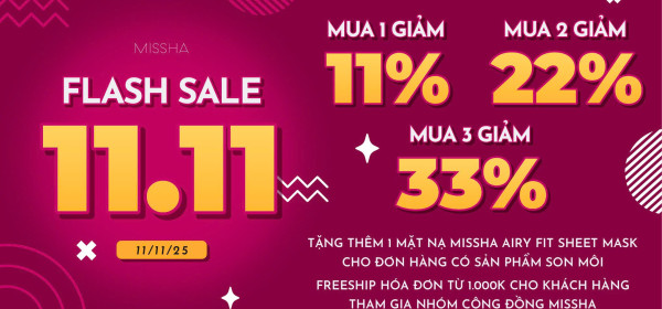 FLASH SALE 11.11